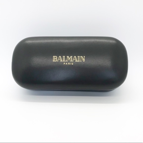 Balmain Round, Half-Rimmed Metal Sunglasses, NWT main image 5
